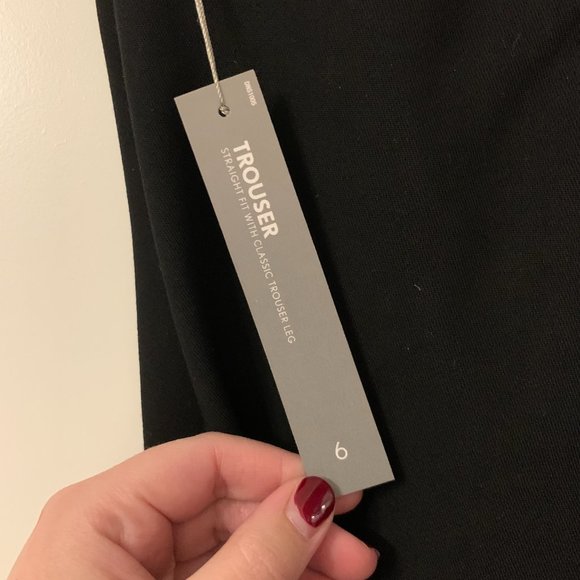 Loft Black 'Trouser' Pant size 6, NWT! MOVING SALE!! - Picture 2 of 4